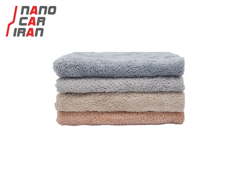 دستمال حوله‌ای مایکروفایبر ۴۰×۴۰ سانتی‌ متر (1عددی ) 40x40cm Microfiber Towel Cloth
